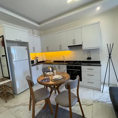 Apartament 1+1 Kestel Denize 100 Mt *