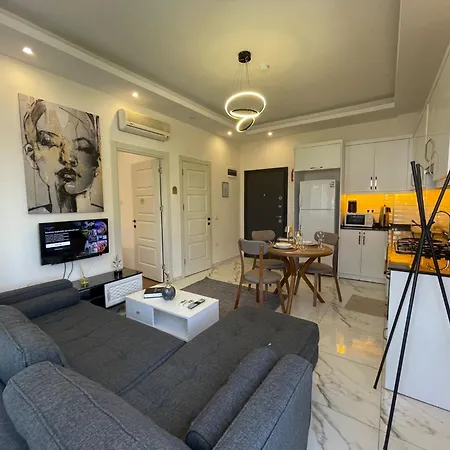 Appartement 1+1 Kestel Denize 100 Mt